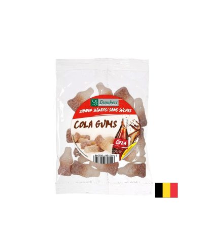 Дъвчащи желирани бонбони с вкус на кола (без захар), 100 g