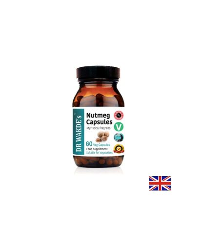 Nutmeg Seed / Индийско орехче Аюрведа, 60 капсули DR WAKDE’s