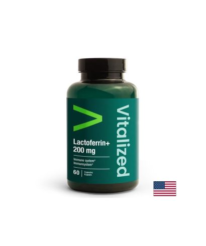 Имунитет - Лактоферин 200 mg + витамин С 80 mg, 60 капсули