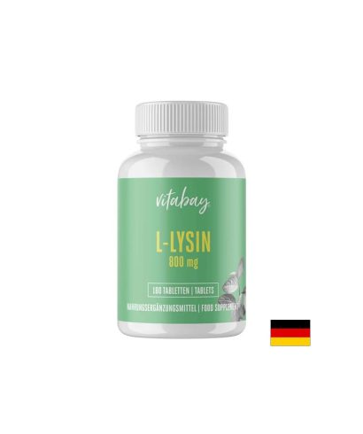Херпес и вирусни инфекции - Л-Лизин (L-Lysin), 800 mg x 180 таблетки