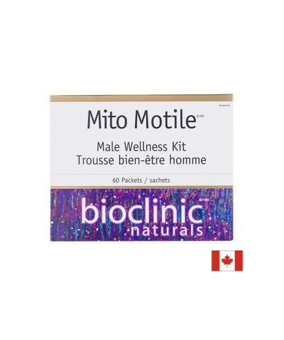 Mito Motile™ Male Wellness Kit/ Фертилитет формула за мъже x 60 пакетчета Natural Factors