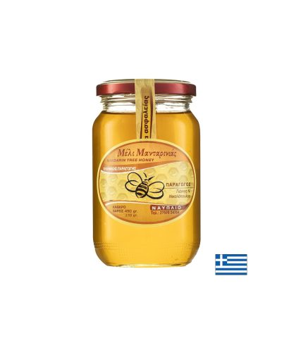 Пчелен мед от Мандариново дърво от полуостров Пелопонес, Гърция/ 450 g
