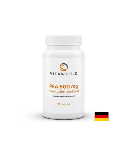 Срещу болка и възпаление - PEA (палмитоилетаноламид), 600 mg x 90 капсули