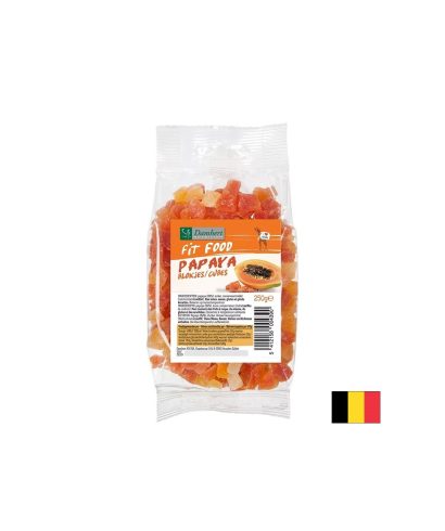Сушен плод от папая на кубчета, 250 g