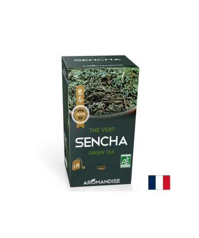 Зелен чай Сенча, 18 филтърни пакетчета