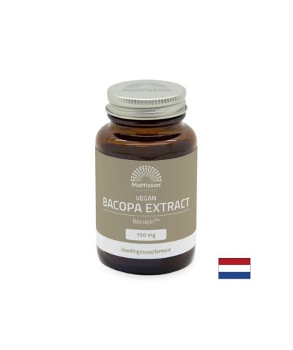 Бакопа мониери + цинк, витамин В12 и черен пипер Bacopin™ - Концентрация, памет и умствена яснота, 60 капсули