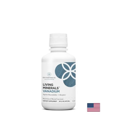 Баланс на кръвната захар - Ванадий Living Minerals, 473 ml