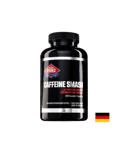 Caffeine Smash (1,3,7-Trimethylxanthine) / Кофеин, 200 mg, 250 капсули Vitabay