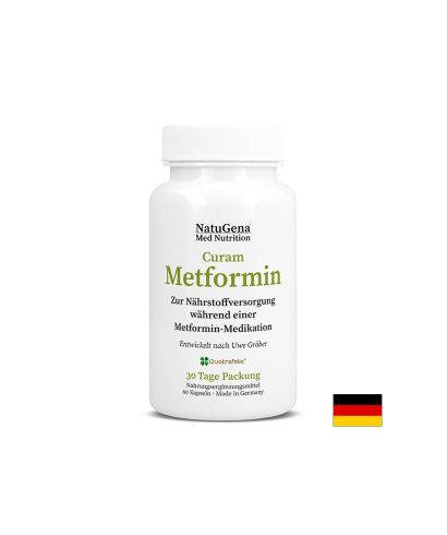 CuramMetformin (витамини и минерали в подкрепа на кръвната захар) x 60 капсули