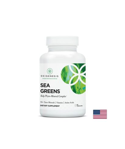 Фитоминерален комплекс + Келп Sea Greens, 60 капсули