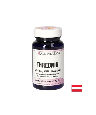 Грижа за костите и мускулите - L-Треонин (Threonin), 500 mg х 60 капсули
