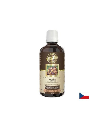 Имунитет и здраво сърце - Смирна (смола) + витамин С, 50 ml тинктура