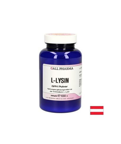 Херпес симплекс, имунно здраве - L-Лизин (L-Lysin), 100 g, прах