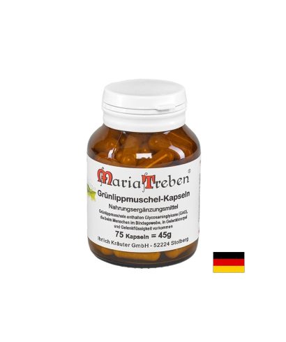 Кости и стави - Зеленоуста мида, 500 mg х 75 капсули