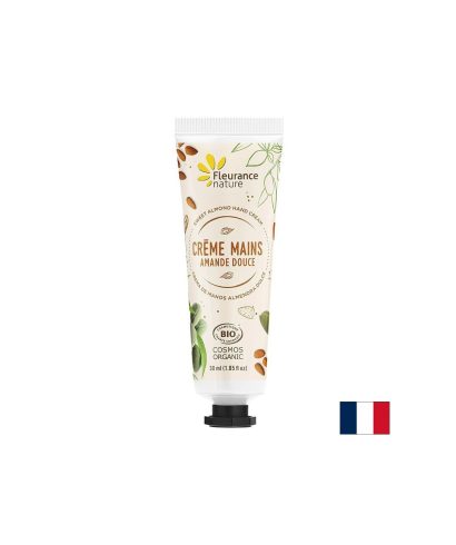 Крем за ръце с масло от сладък бадем, масло от Ший, Алое Вера, 30 ml Fleurance Nature