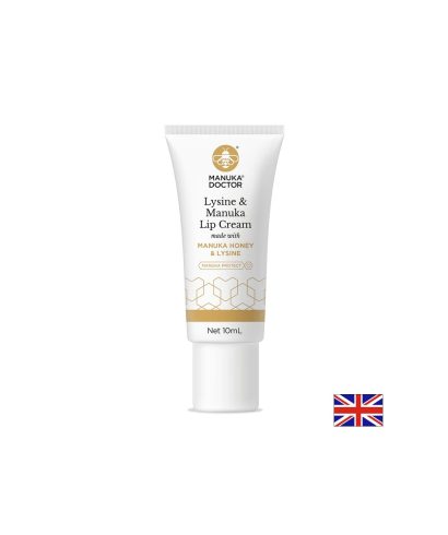 Крем за устни с мед от манука и лизин, 10 ml