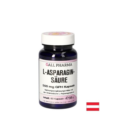 Нервна и мозъчна функция - L-Aспаргинова киселина, 500 mg х 60 капсули