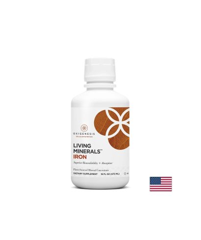 При анемия - Течно желязо Living Minerals, 473 ml
