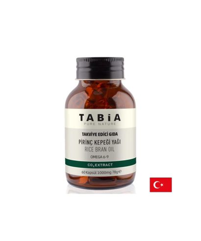 При висок холестерол - Масло от оризови трици (Омега -6-9), 1000 mg х 60 софтгел капсули