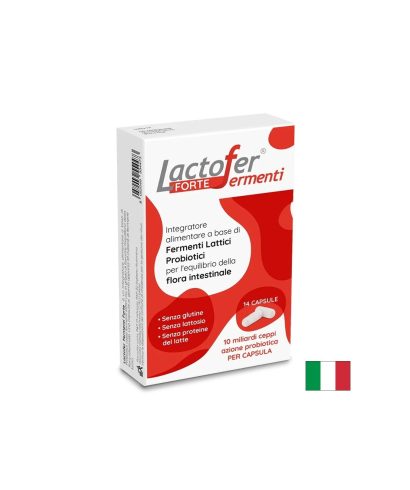 Пробиотик Lactofer® Форте - За чревен комфорт и имунна защита, 14 капсули