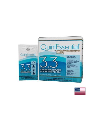 Хипертоничен разтвор за електролитен баланс и енергия - QuintEssential 3.3 Optimum Mineralization, 30 сашета х 10 ml