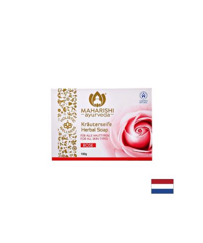 Rose Kräuterseife Ayurveda / Билков сапун с розово масло, 100 g