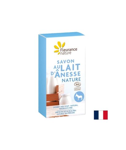 Сапун с магарешко мляко, 100 g Fleurance Nature