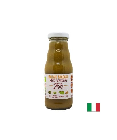 Органик смути от киви, бергамот, коноп и джинджифил, 200 ml