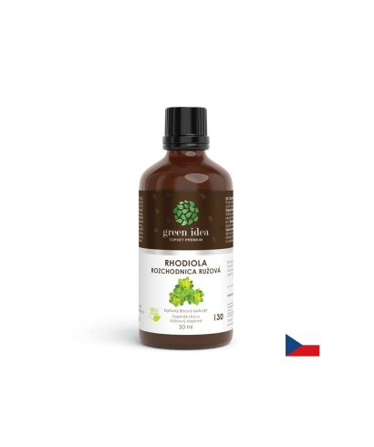 Стрес и добро настроение - Златен корен + витамин С, 50 ml тинктура