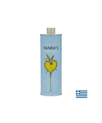 Студено пресовано маслиново масло (ранна реколта) - Зехтин Yannis Family, 500 ml