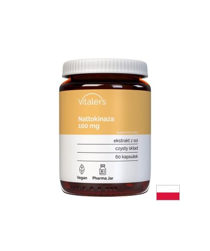 Тромбоза и нарушено кръвообращение - Наттокиназа, 100 mg x 60 капсули