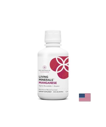 За здрави кости, стави и кожа - Манган Living Minerals, 473 ml