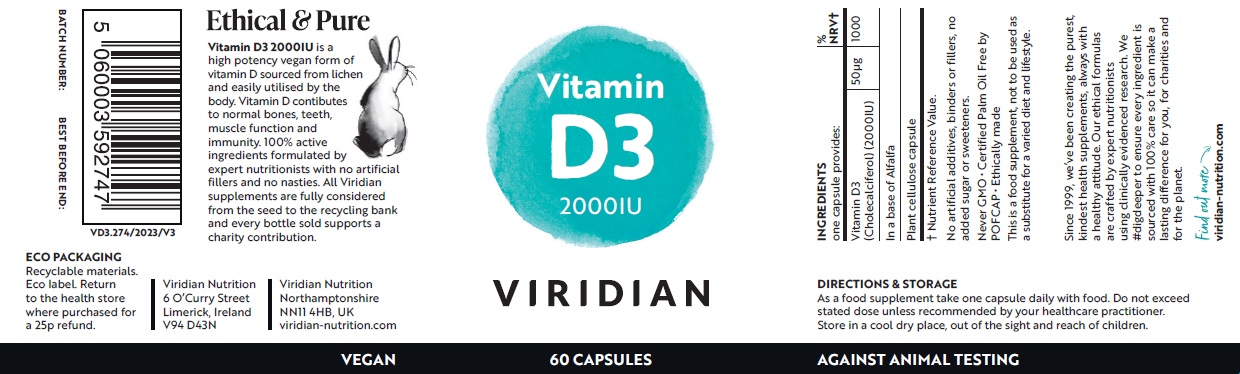 Vitamin-D3-Viridian-60-capsuli