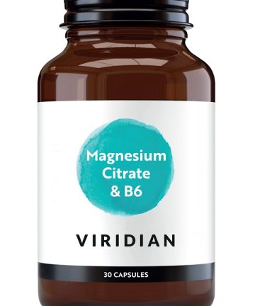 Магнезиев цитрат с B6 –Viridian, 30 капсули