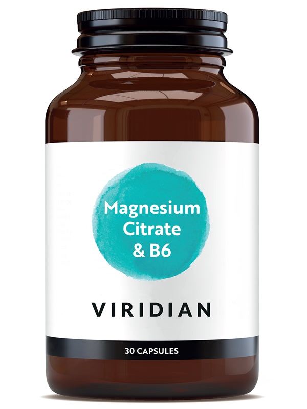 Магнезиев цитрат с B6 –Viridian, 30 капсули