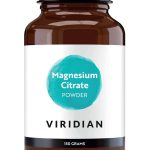 Магнезиев цитрат на прах Viridian, 150гр