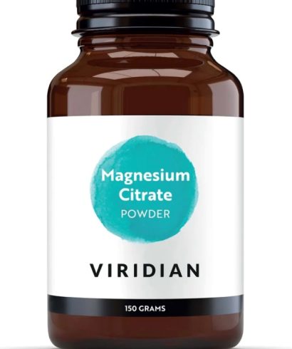 Магнезиев цитрат на прах Viridian, 150гр