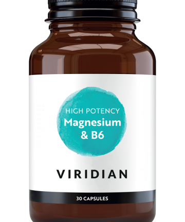 Магнезий 300 мг с B6 (високо потенциран) Viridian-30 капсули