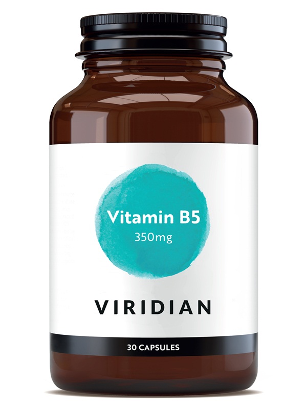 Витамин В5 350mg - Viridian, 30 капсули