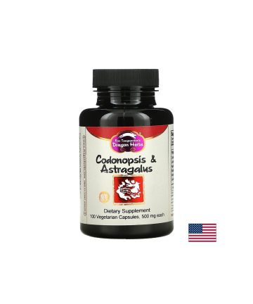 Адаптоген - Кодонопсис и Aстрагал - Codonopsis and Astragalus, 500 mg x 100 капсули