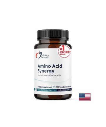 Amino Acid Synergy (Формула с есенциални аминокиселини и BCAA) – Мускулно възстановяване и издръжливост, 120 капсули