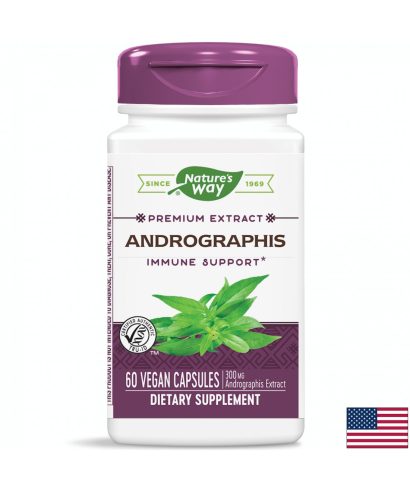 Andrographis / Андрографис 400 mg x 60 капсули Nature’s Way