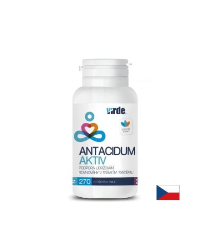 Antacidum Aktiv – Минерали и растителни екстракти при киселини и стомашен дискомфорт, 270 филмирани таблетки