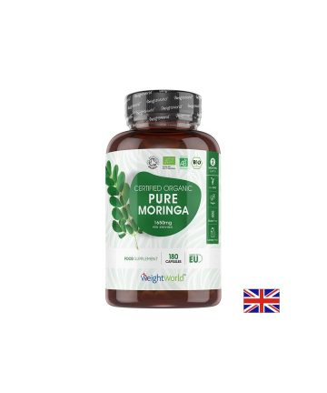 Антиоксидант, регулира кръвната захар - Моринга, 550 mg х 180 капсули