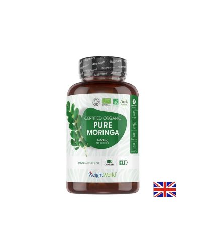 Антиоксидант, регулира кръвната захар - Моринга, 550 mg х 180 капсули