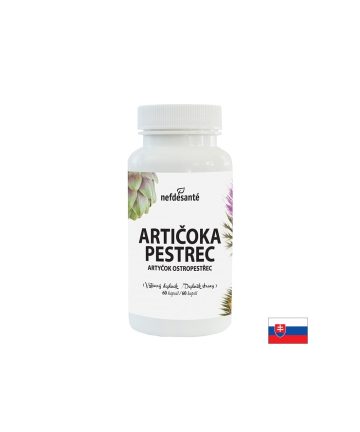 Артишок 200 mg + Бял трън 187.5 mg – Черен дроб и жлъчка, 60 капсули