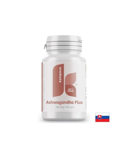 Ашваганда 348 mg + BioPerine® 2 mg – Спокойствие и нервна система, 60 капсули