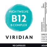 b-kompeks-s-visoko-sadarzhanie-na-B12-90-viridian-vivashop B-Комплекс с високо съдържание на B12 - 90 капсули