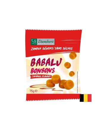 Babalu Бонбони с карамел – Без захар, с масло и сметана, 75 g