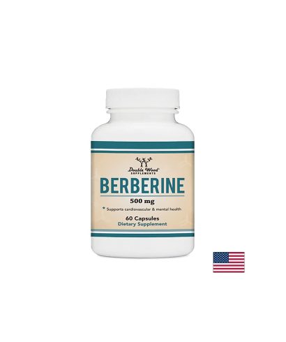 Berberine - Берберин (контрол на кръвната захар и холестерола), 60 капсули Double Wood